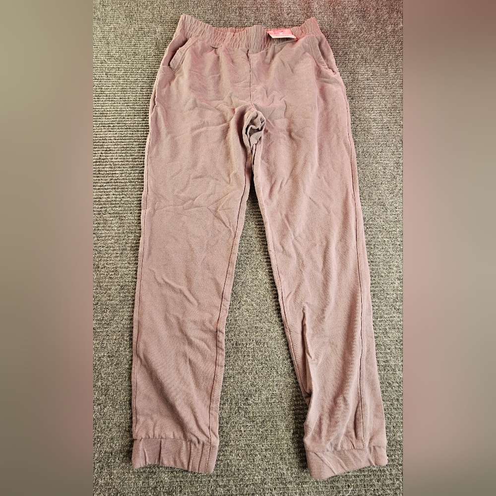 32 Degrees Heat Women's Size Large Tech Fleece Jogger Pants NWT Pink